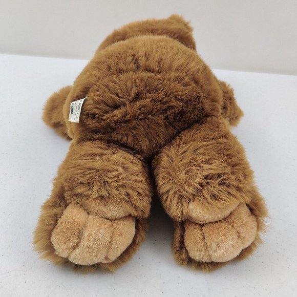 A & B Novelty Teddy Bear 1982 Light Brown Plush Stuffed Animal Vintage - Picture 7 of 12